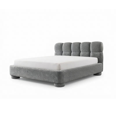 Polsterbett Lattro 120x200–200x200 mit Bettkasten im Modern-Organic-Stil, Stoff Coral – Hauptbild | Pillovely
