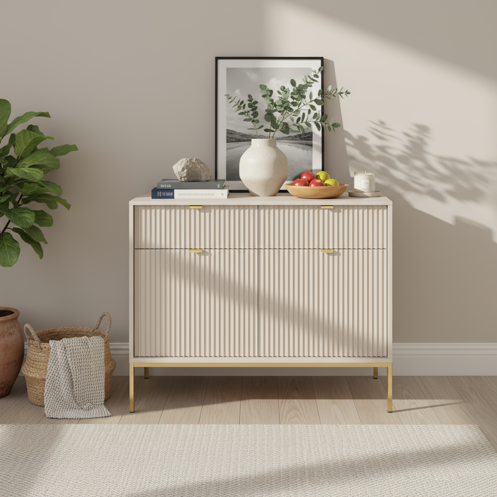 Rosa Kommode 104x83
