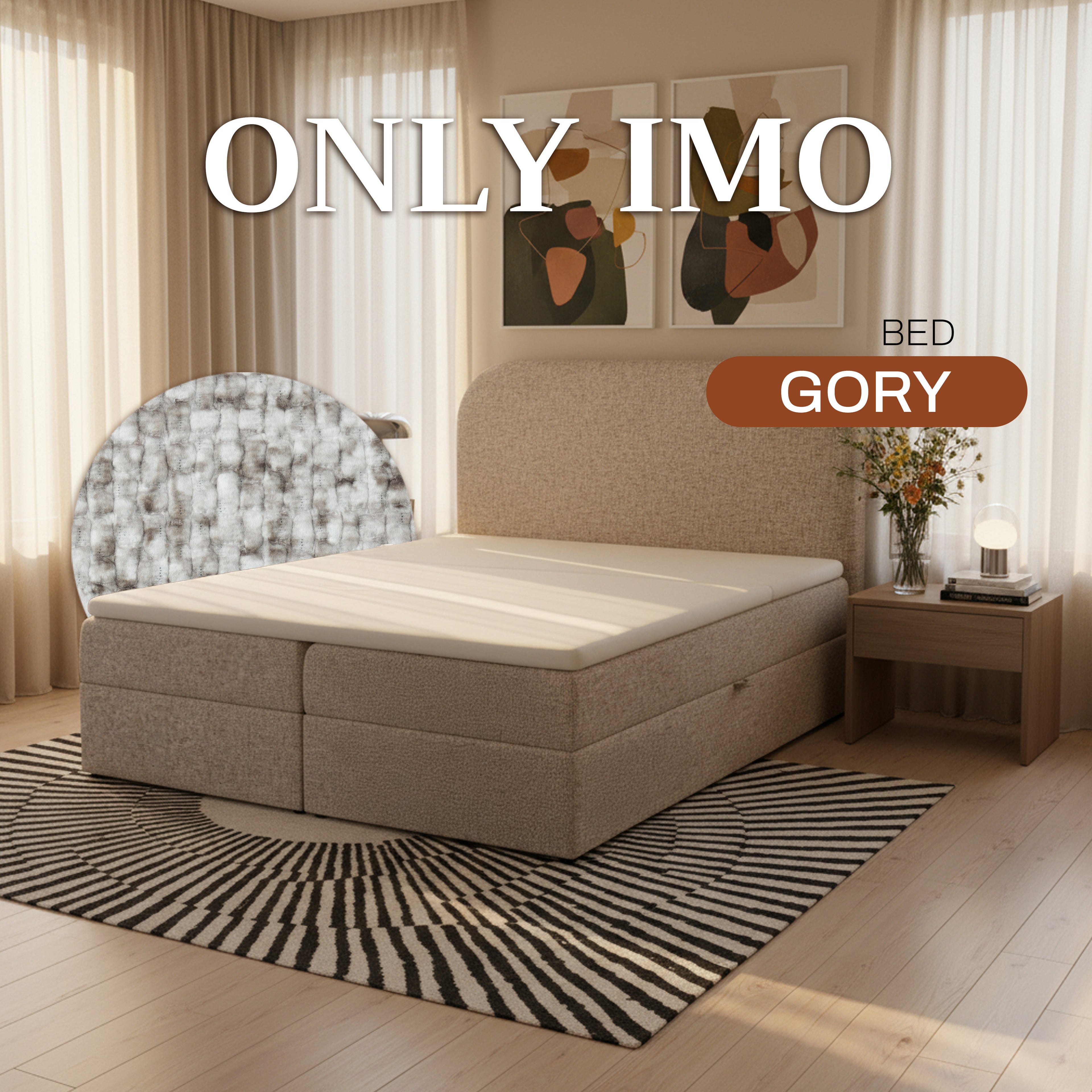 Próbnik tkanin Imo Wędzony Grafit