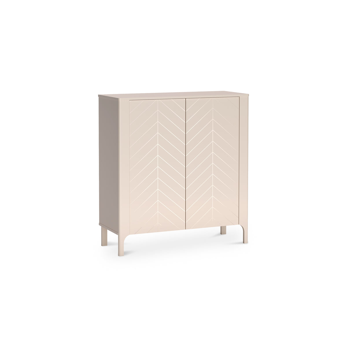 Kommode EKLIPSO 103x95 mit zweitüriger Front im modernen Stil, Farbe Kaschmir – Hauptbild | Pillovely