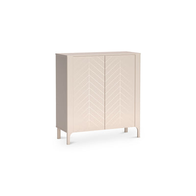 Kommode EKLIPSO 103x95 mit zweitüriger Front im modernen Stil, Farbe Kaschmir – Hauptbild | Pillovely
