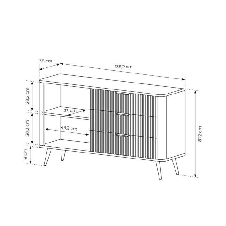 Komoda Laanti 138x81