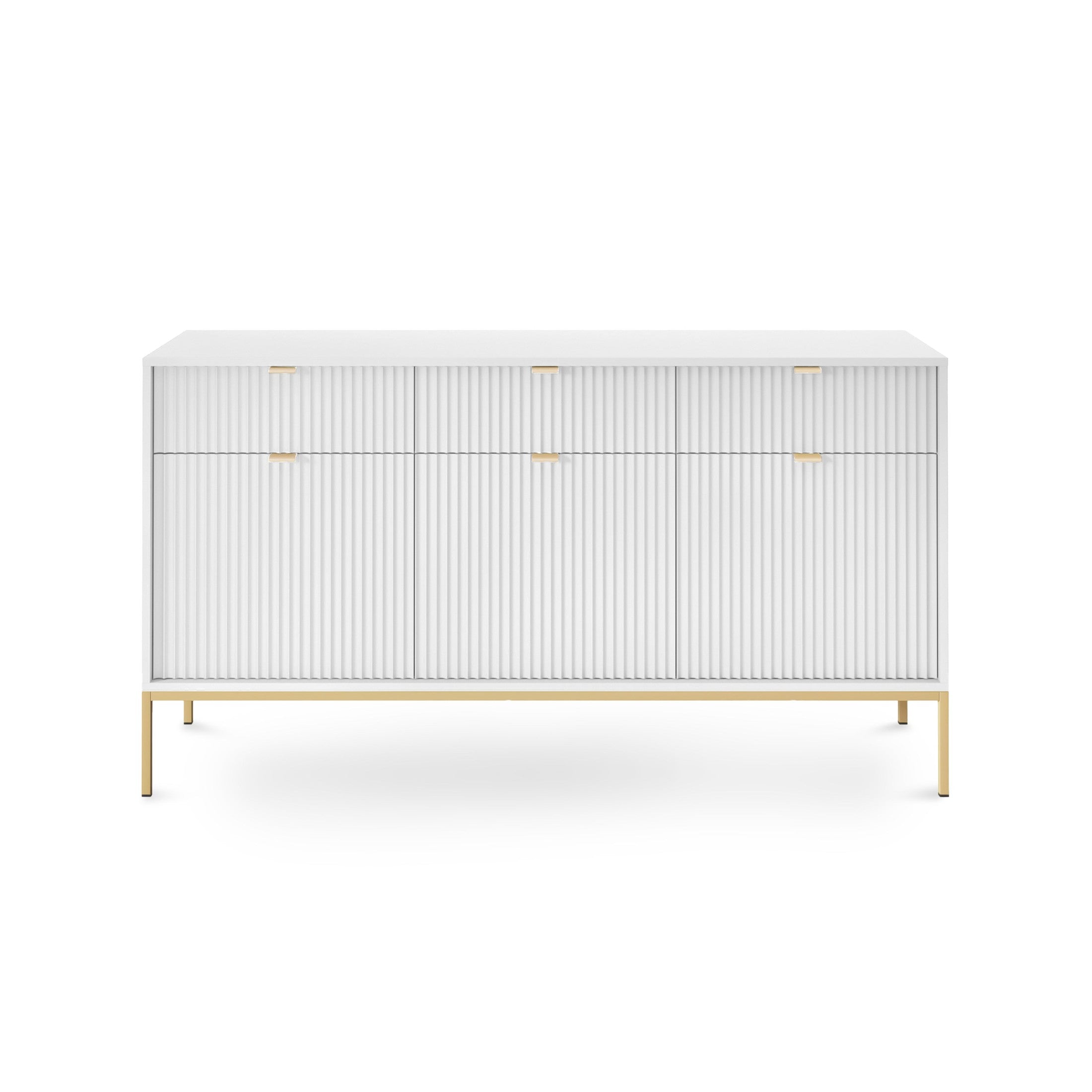 Komoda 154x83 w stylu glamour | Roza
