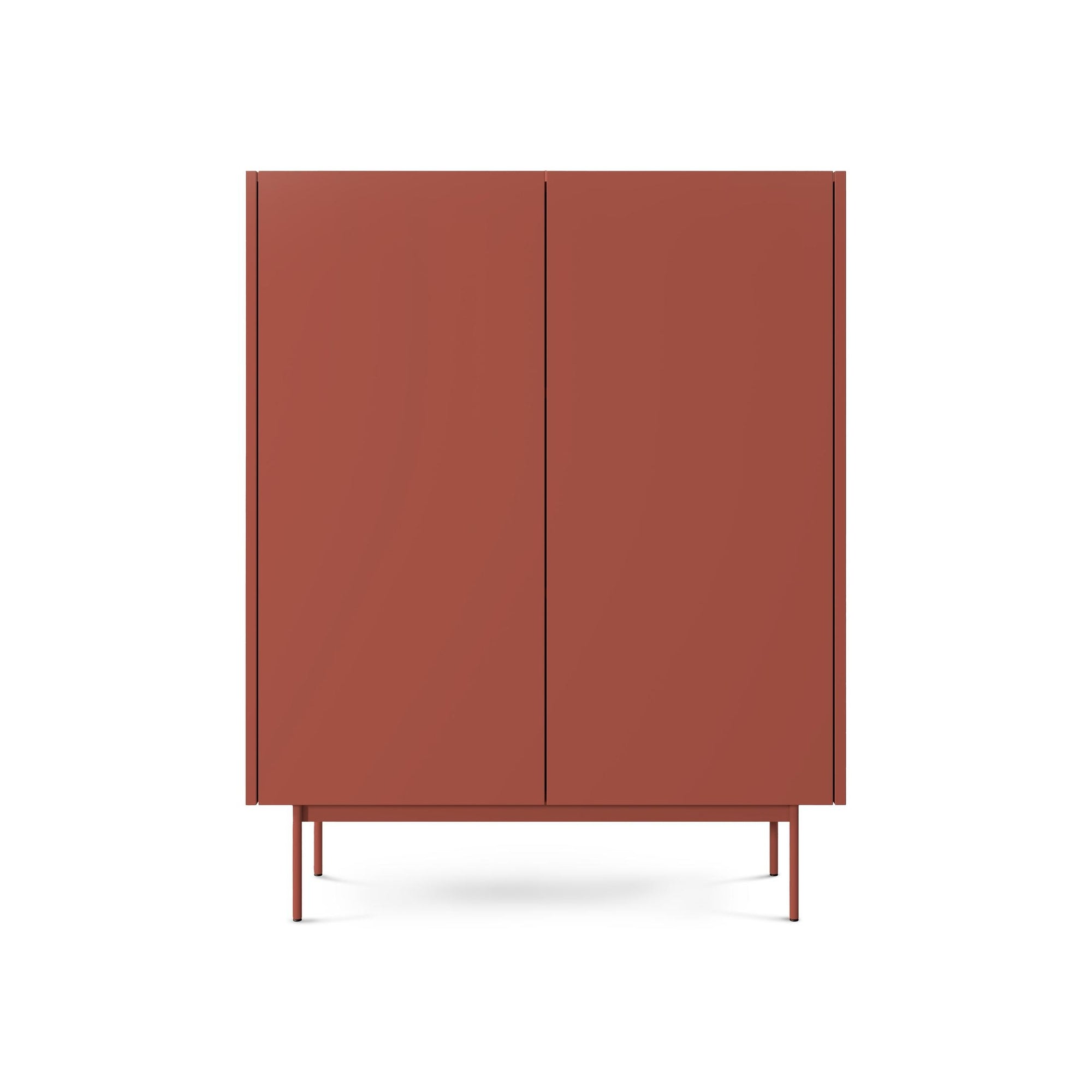 Komoda 97x122 w stylu nowoczesnym - wysoka zabudowa, bezuchwytowe fronty, cichy domyk | Bema