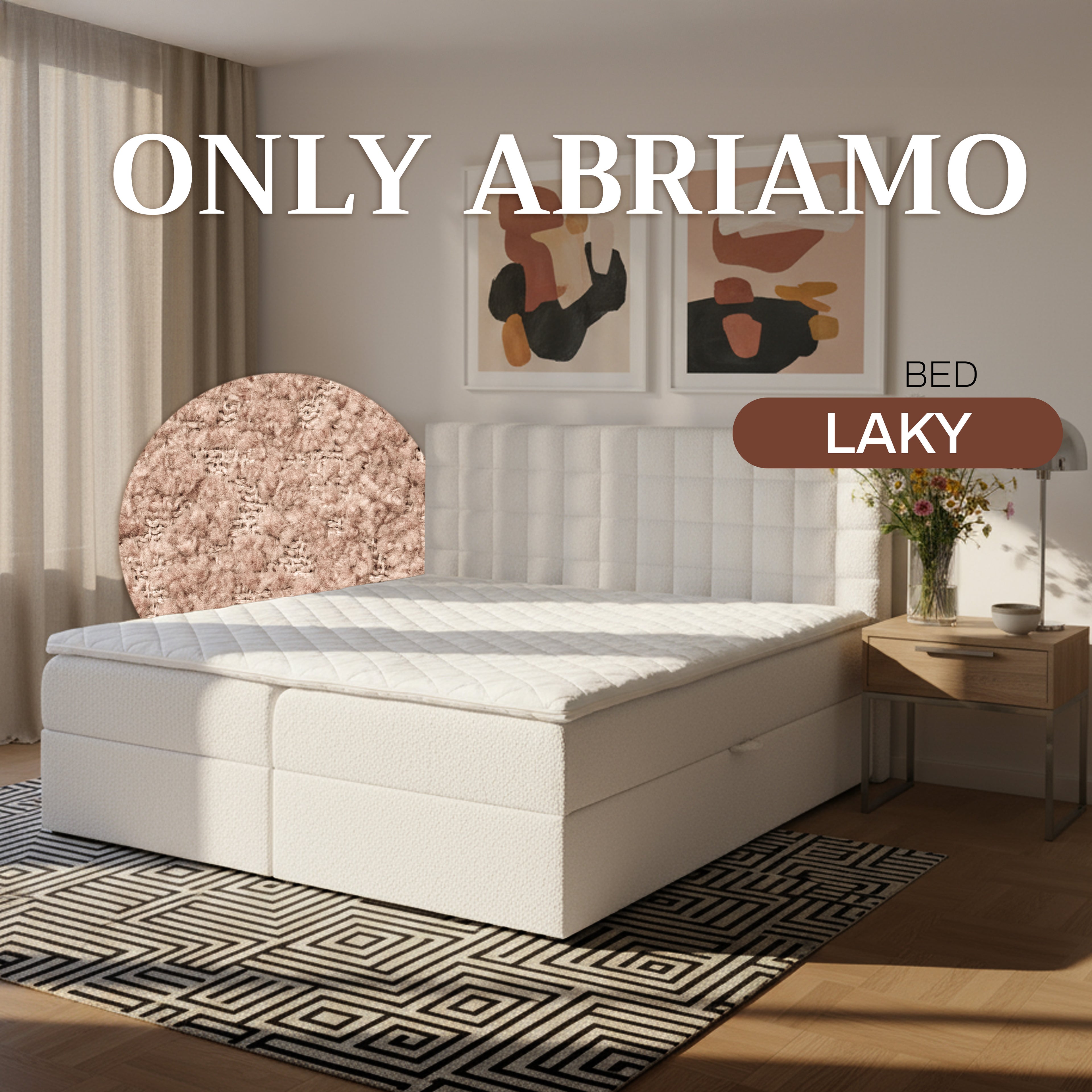 Próbnik tkanin Abriamo Skalisty Brzeg