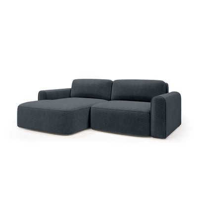 Ecksofa Saniri linksseitig in Grafitabgrund (CASTEL 97) – gepolstertes Ecksofa
