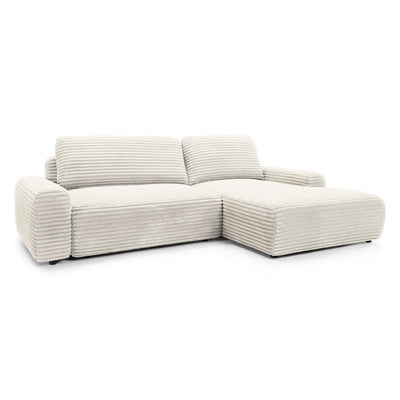 Narożnik z funkcją spania 125x200 z pojemnikiem w stylu nowoczesnym | Dori
