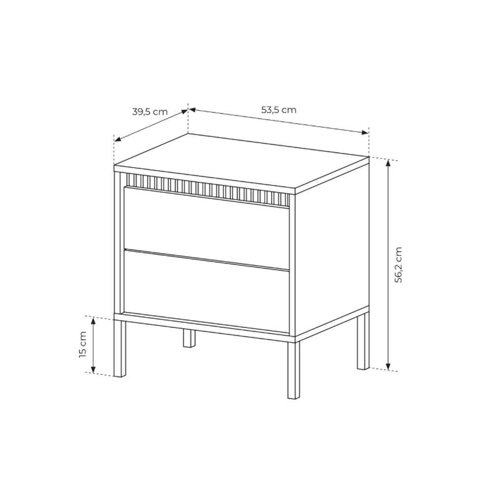Szafka nocna Senra 54x56