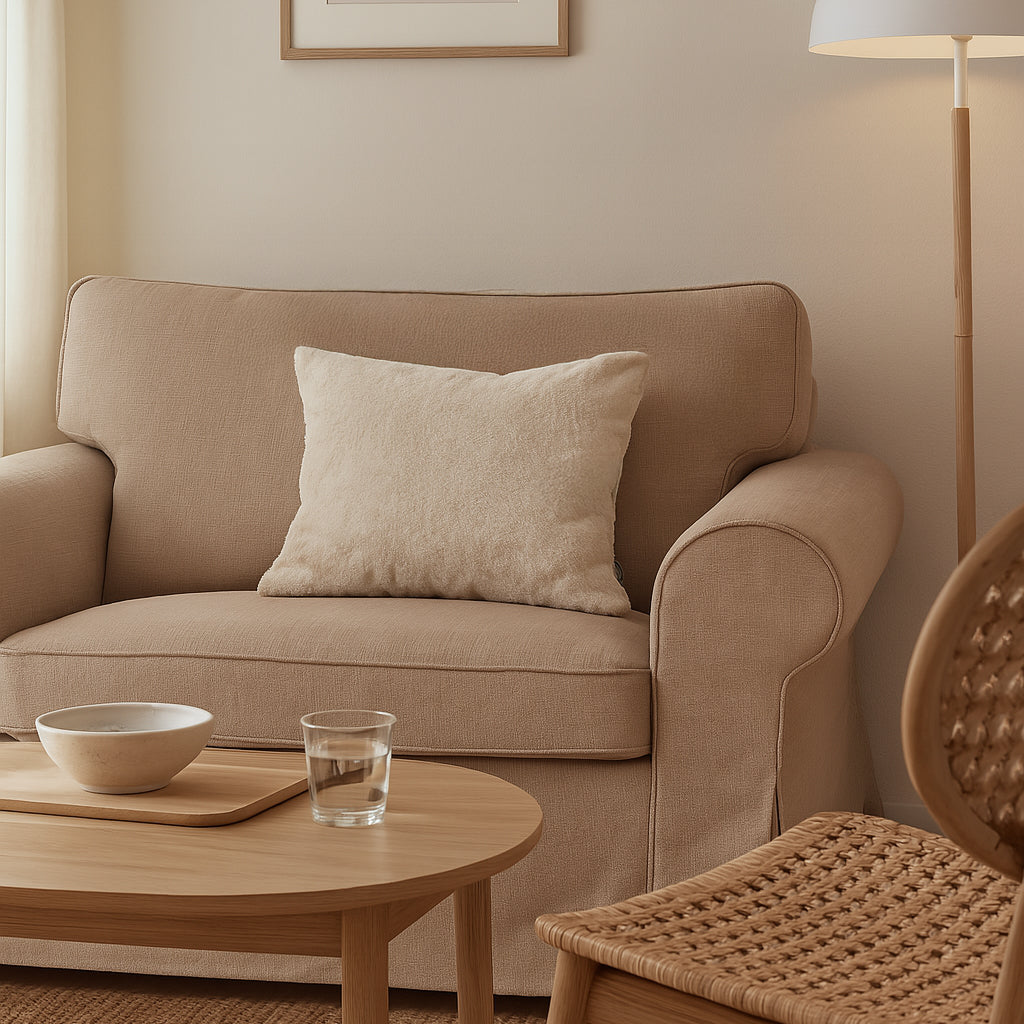 Poduszka dekoracyjna 40x55 cm w stylu glamour – 100% PES, sprężyste wypełnienie | Plusz