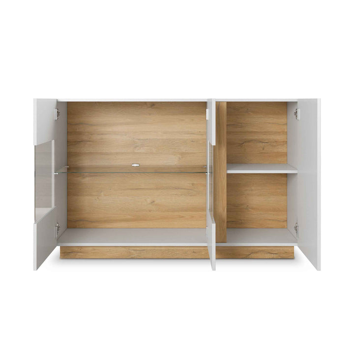 Komoda z witryną Armelia 138x91