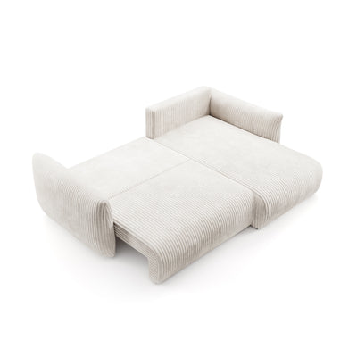 Narożnik z funkcją spania 257 cm w stylu nowoczesnym | ALLORO