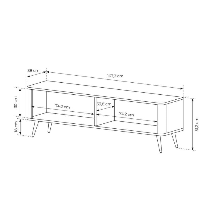 Szafka RTV Laanti 163x51
