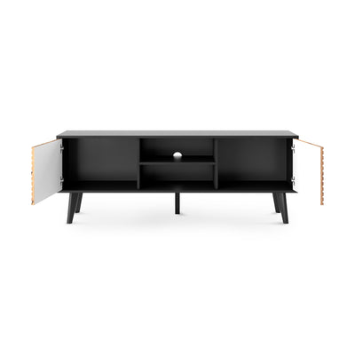 Szafka RTV 154x56 w stylu loft | Las