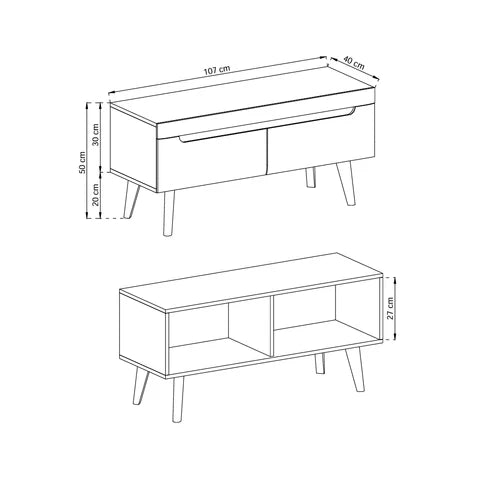 Szafka RTV Trava 107x50