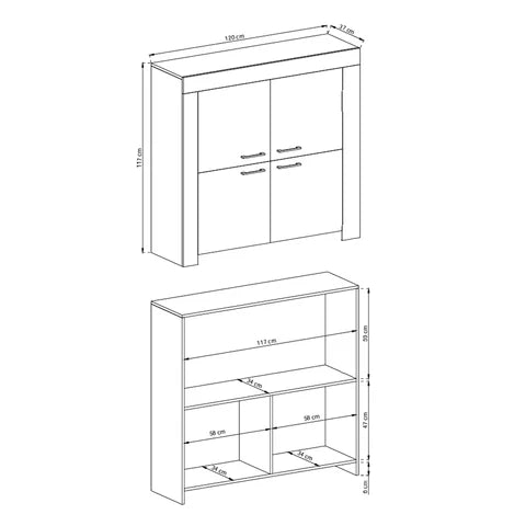 Komoda Gorky 120x117