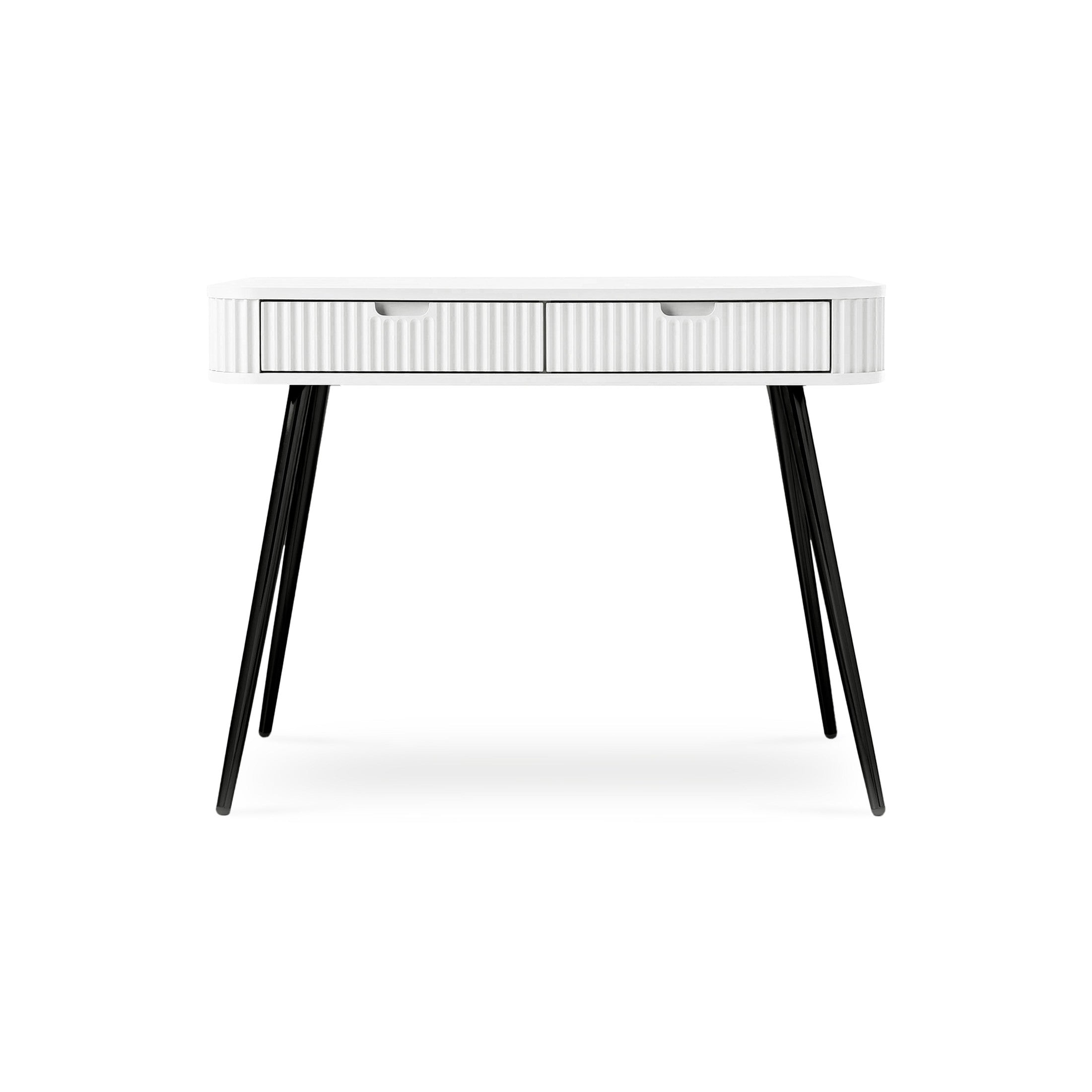 Toaletka z 2 szufladami 103x80 cm w stylu nowoczesnym | Eva