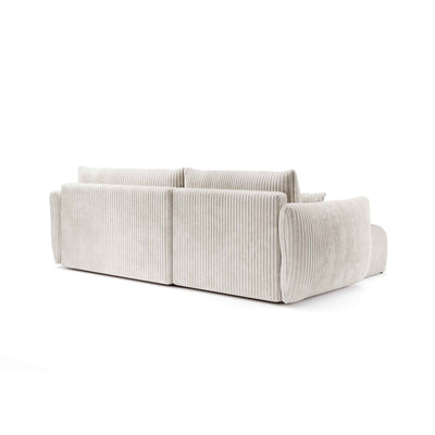 Narożnik z funkcją spania 257 cm w stylu nowoczesnym | ALLORO