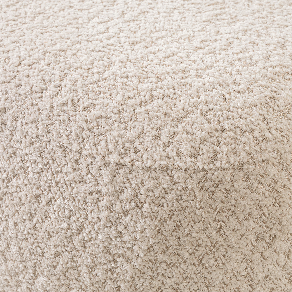 Narożnik 4-osobowy z funkcją spania w stylu minimalistycznym – Tkanina Abriamo, automat DL, tapicerowane plecy | OLEMO