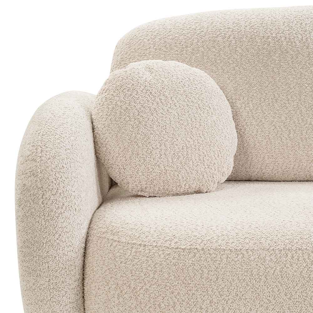 Narożnik 4-osobowy z funkcją spania w stylu minimalistycznym – Tkanina Abriamo, automat DL, tapicerowane plecy | OLEMO