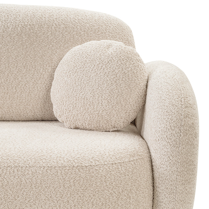 Narożnik 4-osobowy z funkcją spania w stylu minimalistycznym – Tkanina Abriamo, automat DL, tapicerowane plecy | OLEMO