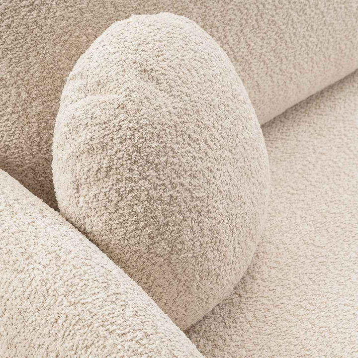 Narożnik 4-osobowy z funkcją spania w stylu minimalistycznym – Tkanina Abriamo, automat DL, tapicerowane plecy | OLEMO